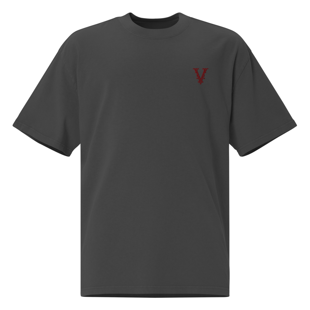T-shirt oversize UNISEXE à léger effet délavé – l’attitude cinqfois