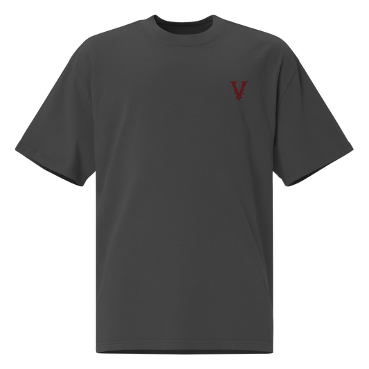 T-shirt oversize UNISEXE à léger effet délavé – l’attitude cinqfois